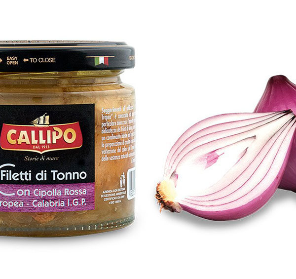 FILETTI DI TONNO CON CIPOLLA 200GR – CALLIPO