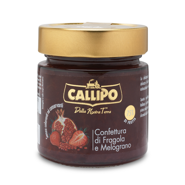 CONFETTURA DI FRAGOLA E MELOGRANO 280GR - CALLIPO