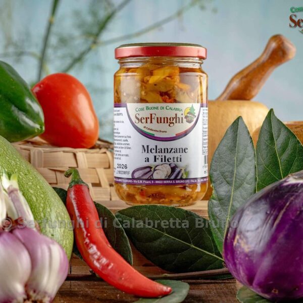 MELANZANE A FILETTI - SERFUNGHI