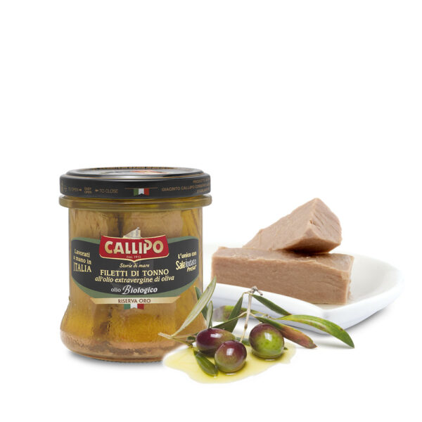 RISERVA ORO FILETTI DI TONNO EVO 150GR - CALLIPO
