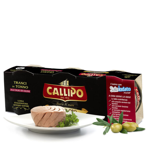 RISERVA ORO TONNO 3x70GR IN SCATOLA – CALLIPO