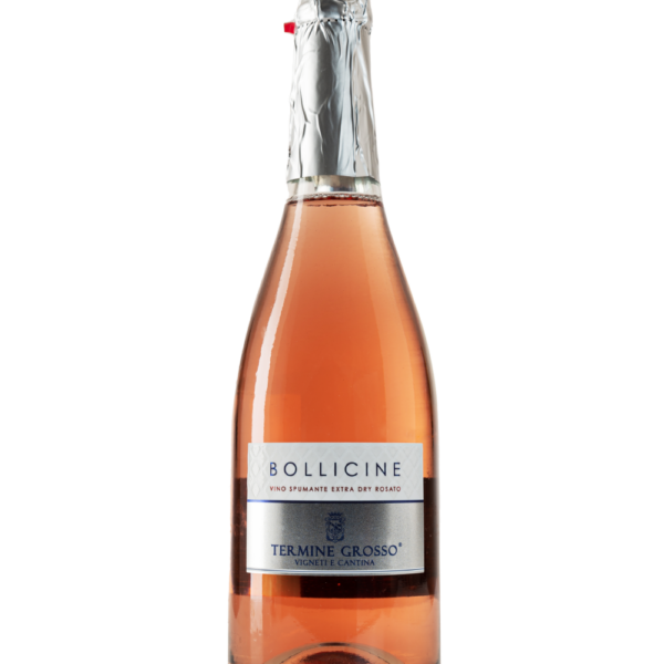 VINO SPUMANTE EXTRY DRY ROSATO TERMINE GROSSO - BOLLICINE